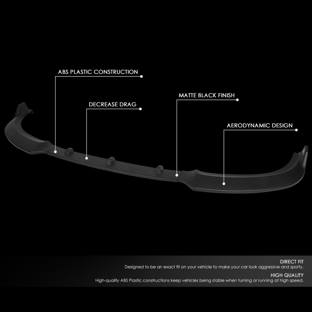 [Matte Black] Front Bumper Lip Guard For 20+ BMW G20 3-Series Sport-Line Bumper