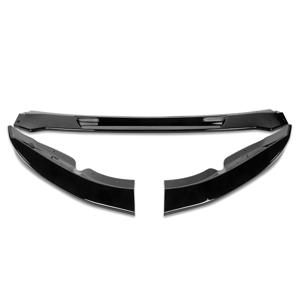 [Painted Gloss Black] Front Bumper Lip Guard Body Kit For 09-12 Nissan 370Z Z34