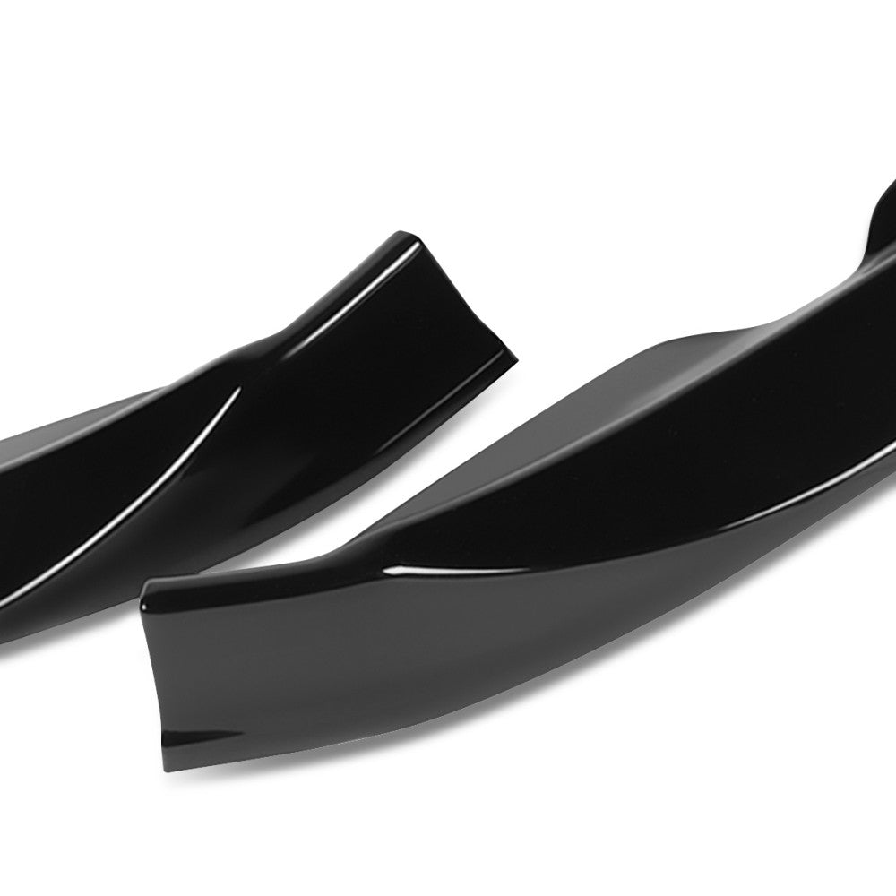 [Painted Gloss Black] Front Bumper Lip Guard Body Kit For 09-12 Nissan 370Z Z34