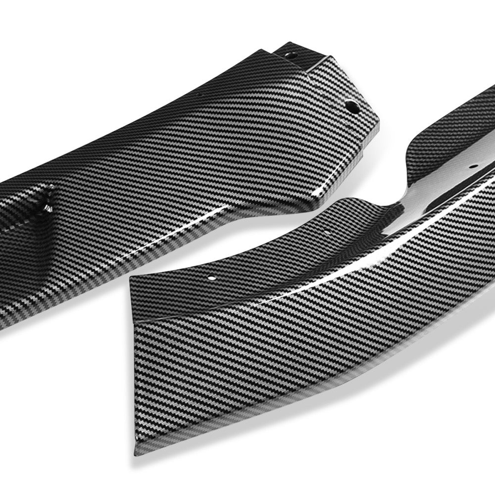 [Carbon Style Look] Front Bumper Lip Guard Body Kit For 09-12 Nissan 370Z Z34