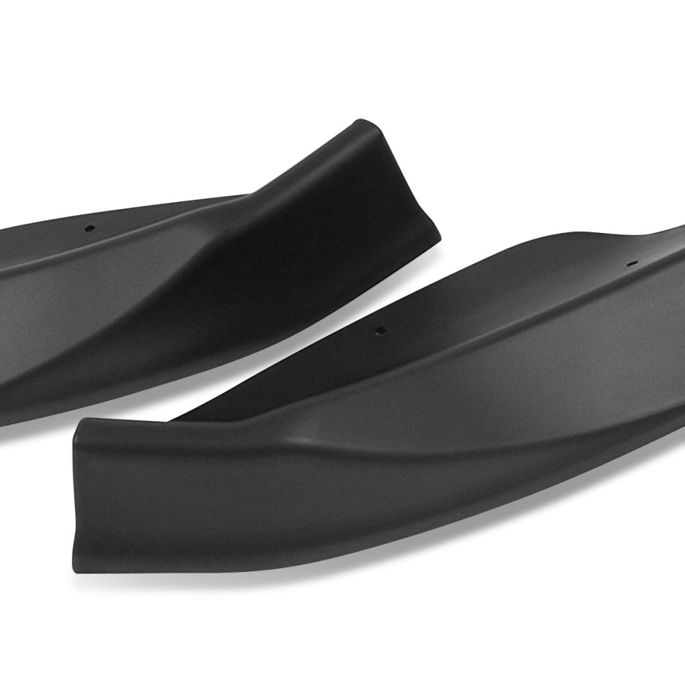[Matte Black] Front Bumper Lip Chin Guard Body Kit For 09-12 Nissan 370Z Z34