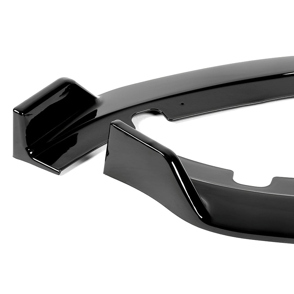[Painted Gloss Black] Front Bumper Lip Guard Spoiler For 15-17 Hyundai Sonata LF