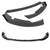 [Painted Gloss Black] Front Bumper Lip Guard Spoiler For 15-17 Hyundai Sonata LF
