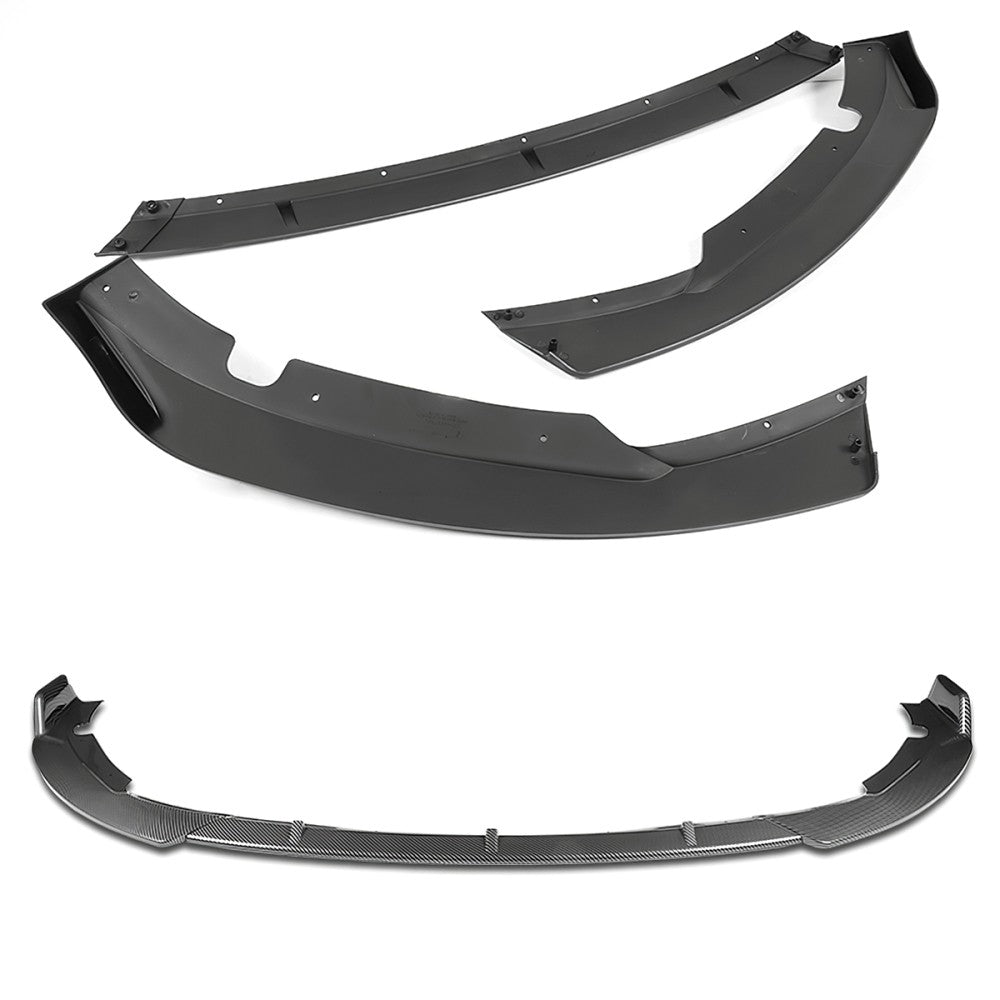 [Carbon Style Look] Front Bumper Lip Guard Body Kit For 15-17 Hyundai Sonata LF