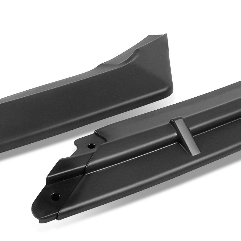 [Matte Black] Front Bumper Lip Chin Guard For 18-19 Hyundai Sonata LF Facelift