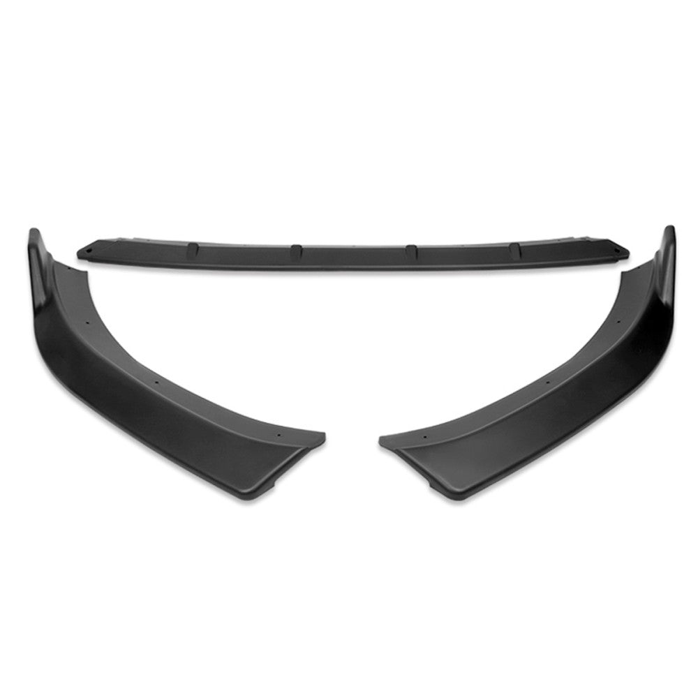 [Matte Black] Front Bumper Lip Chin Guard Body Kit For 14-16 Audi A3 8V 3rd Gen