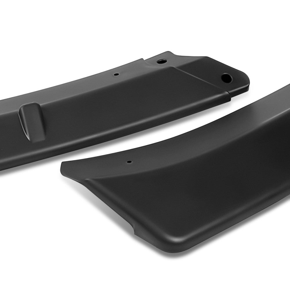 [Matte Black] Front Bumper Lip Chin Guard Body Kit For 14-16 Audi A3 8V 3rd Gen