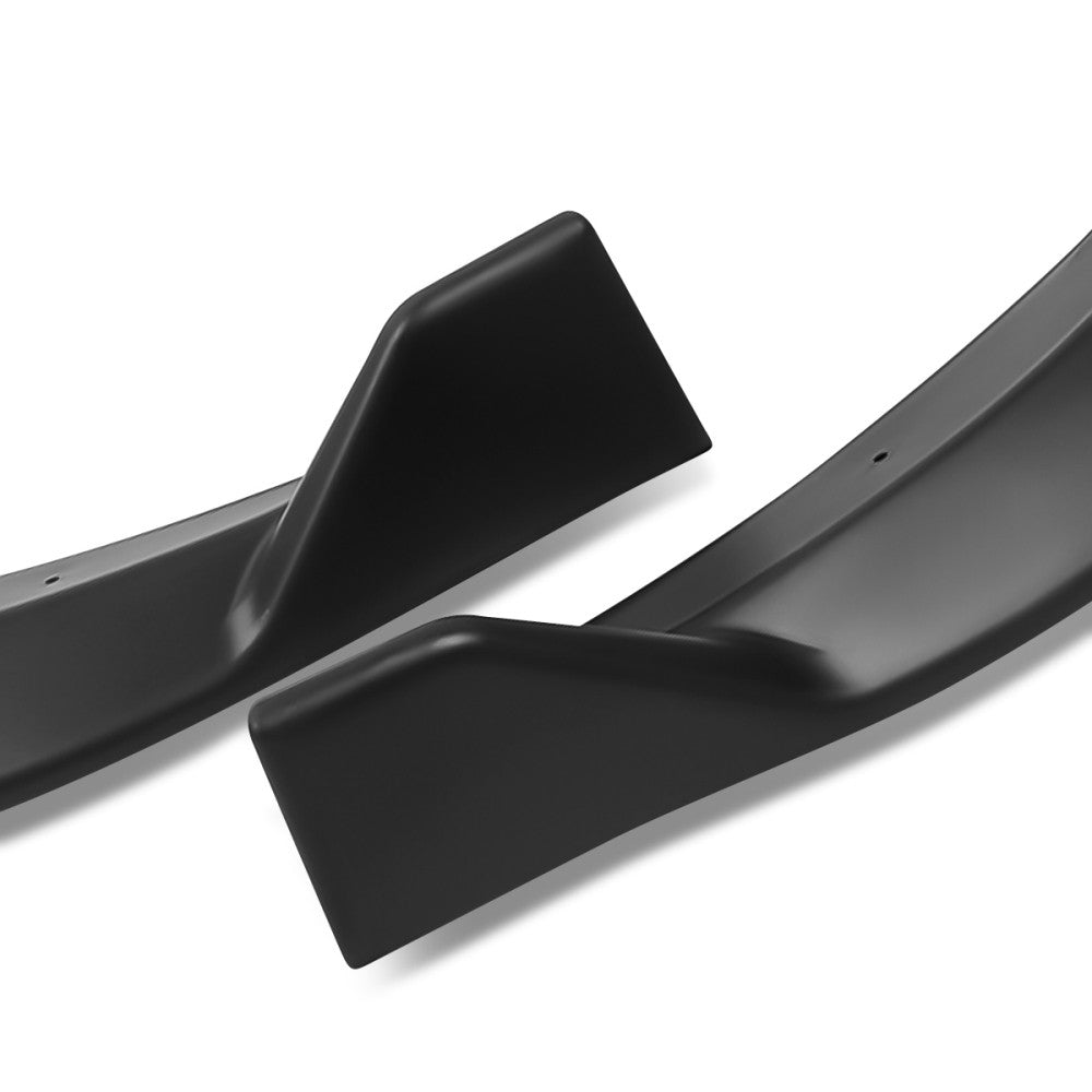 [Matte Black] Front Bumper Lip Chin Guard Body Kit For 14-16 Audi A3 8V 3rd Gen