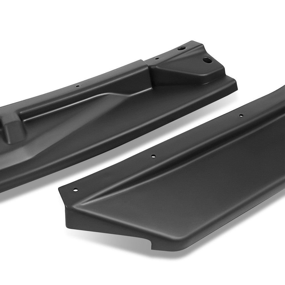 [Matte Black] Front Bumper Lip Guard For 08-13 Infiniti G37 2DR Coupe V36 Gen4