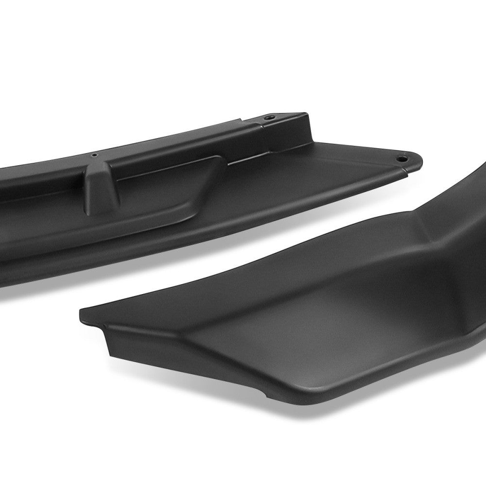 [Matte Black] Front Bumper Lip Chin Guard Body Kit For 11-14 Hyundai Sonata YF