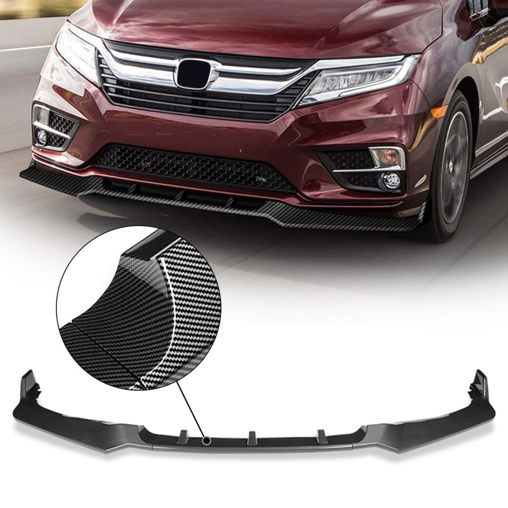 BFC Carbon Look Front Bumper Lip Wing Diffuser 18-20 Odyssey RL6 27-BMPL-F583-PCF