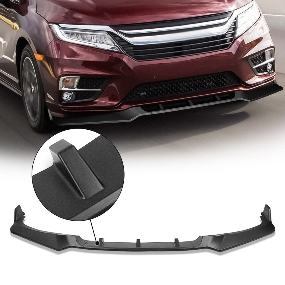 BFC Matte Black Front Bumper Lip Wing Diffuser 18-20 Odyssey RL6 27-BMPL-F583