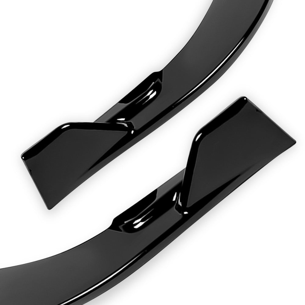 BFC Glossy Black Front Bumper Lip Wing 16-18 ES300h ES350 XV60 27-BMPL-F588-PBK
