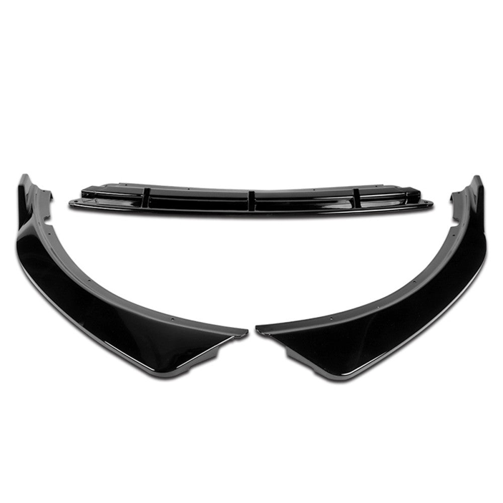 [Painted Gloss Black] Front Bumper Lip For 16-18 Kia Optima EX LX LX-Turbo JF