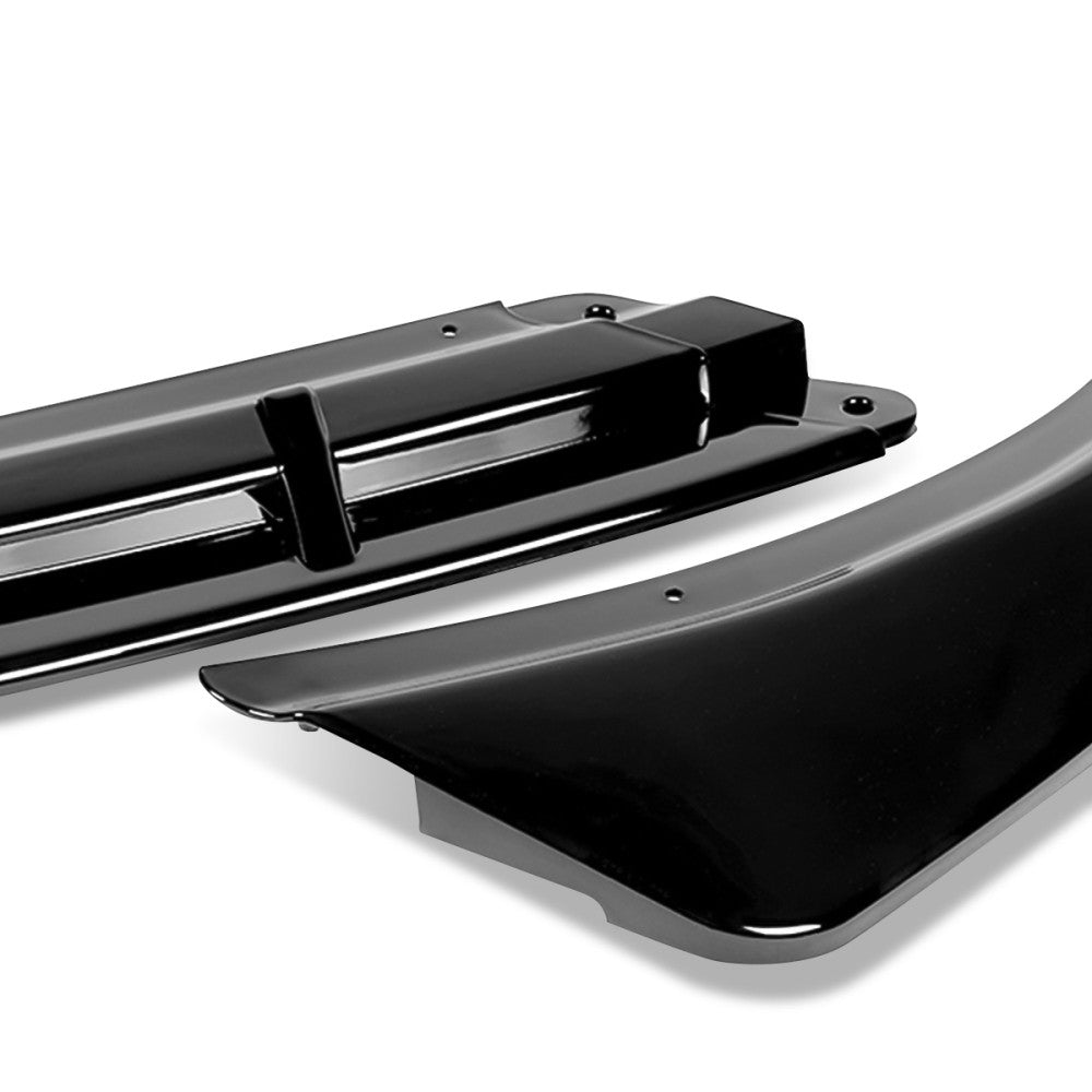 [Painted Gloss Black] Front Bumper Lip For 16-18 Kia Optima EX LX LX-Turbo JF