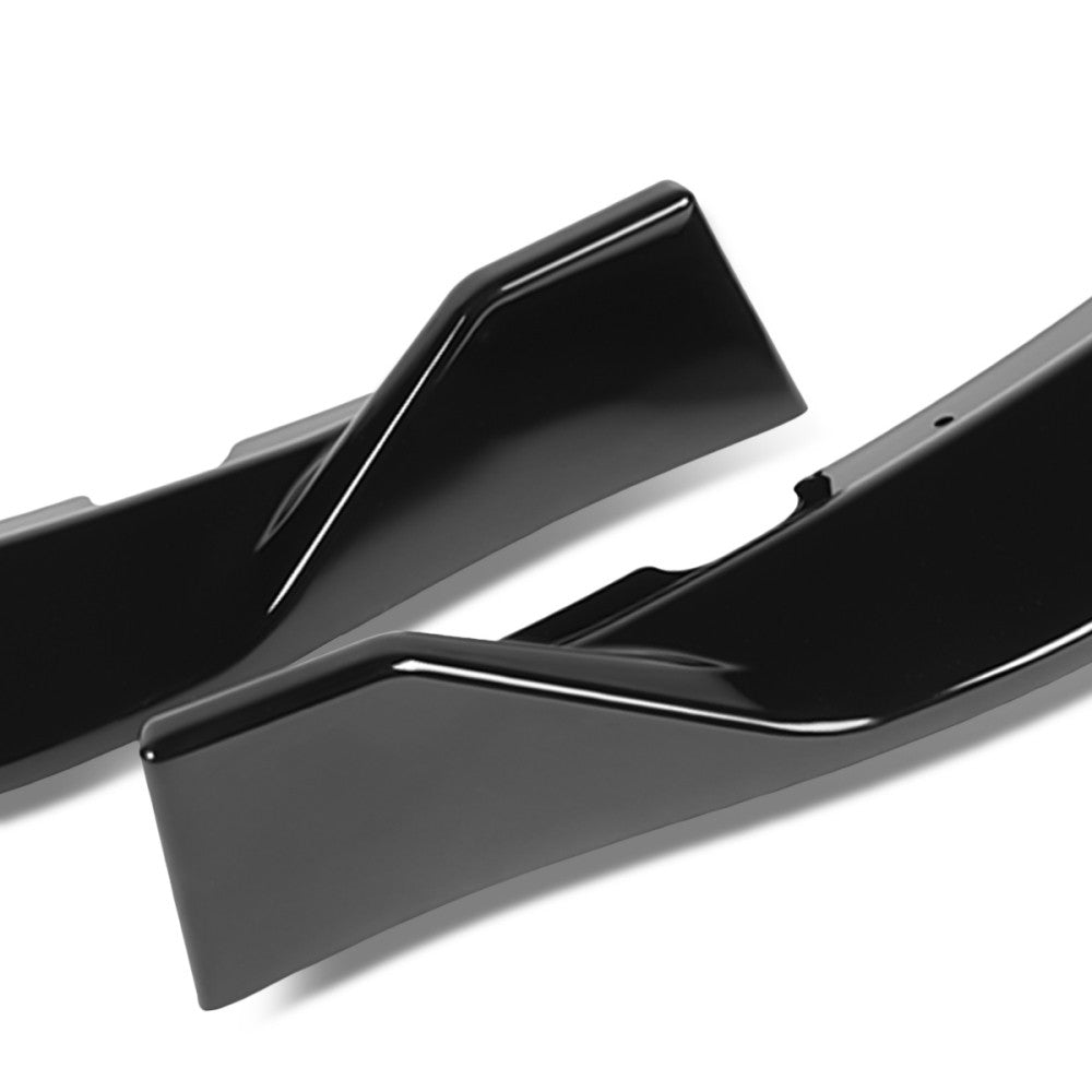 [Painted Gloss Black] Front Bumper Lip For 16-18 Kia Optima EX LX LX-Turbo JF
