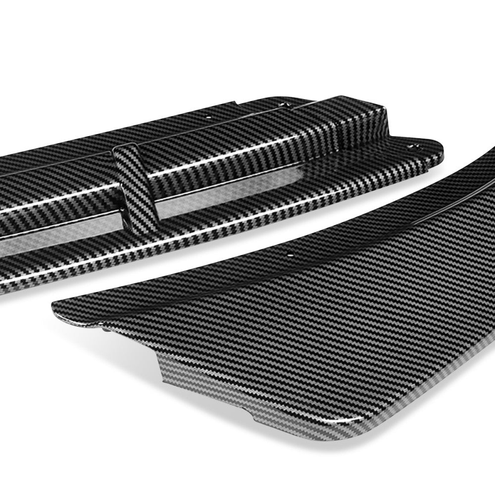 [Carbon Style Look] Front Bumper Lip Chin For 16-18 Kia Optima EX LX LX-Turbo JF