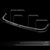 [Painted Gloss Black] Front Bumper Lip Guard For 16-18 Kia Optima S SX SXL JF