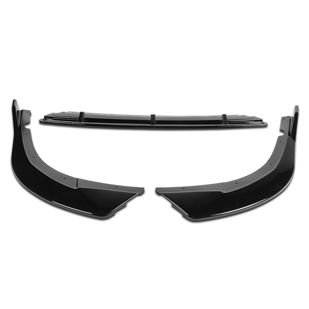 [Painted Gloss Black] Front Bumper Lip Guard For 16-18 Kia Optima S SX SXL JF