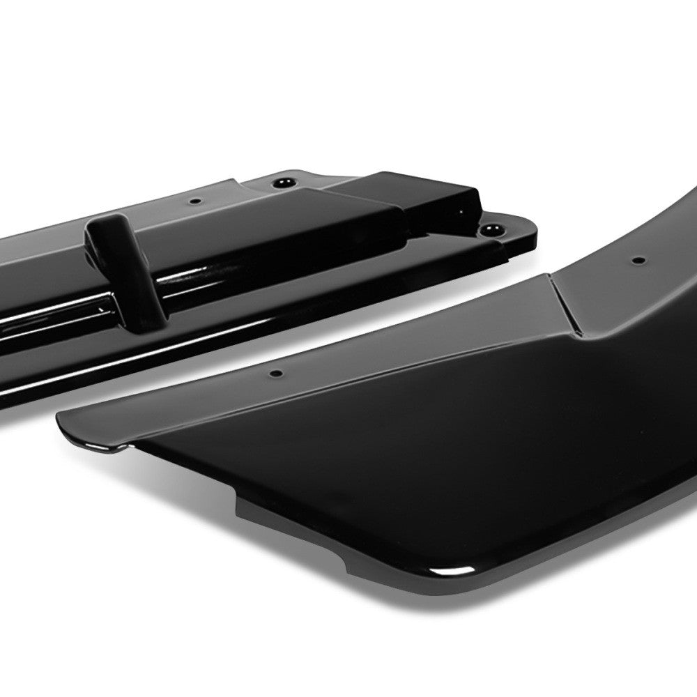 [Painted Gloss Black] Front Bumper Lip Guard For 16-18 Kia Optima S SX SXL JF