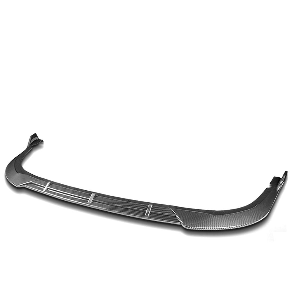 Carbon Style Look Front Bumper Lip 16-18 Kia Optima S SX SXL JF 27-BMPL-F-592-PCF