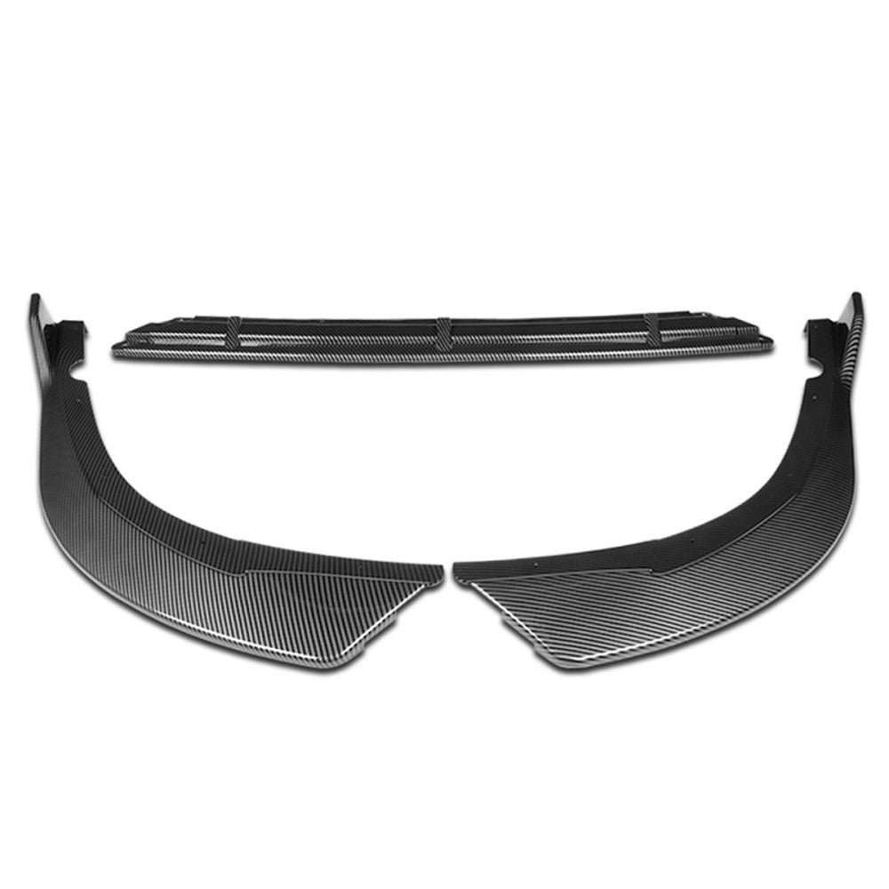 [Carbon Style Look] Front Bumper Lip Chin Guard For 16-18 Kia Optima S SX SXL JF