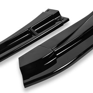 BFC Glossy Black Front Bumper Lip Wing Diffuser 20+ Corolla 4DR SE XSE 27-BMPL-F593-PBK