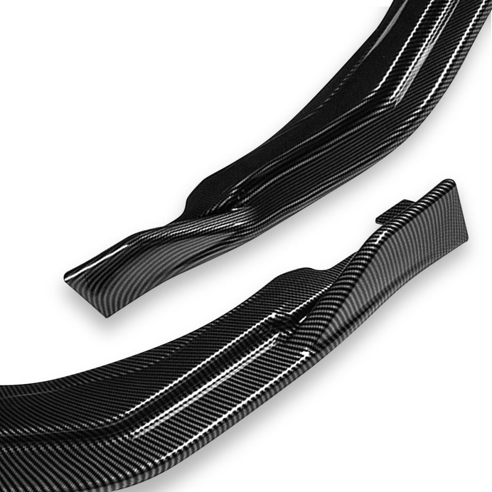 BFC Carbon Look Front Bumper Lip Wing Diffuser 20+ Corolla 4DR SE XSE 27-BMPL-F593-PCF