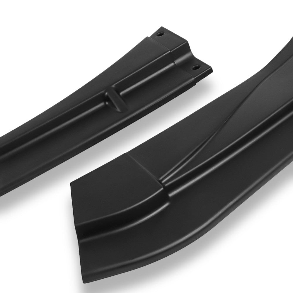 BFC Matte Black Front Bumper Lip Wing Diffuser 20+ Corolla 4DR SE XSE 27-BMPL-F593