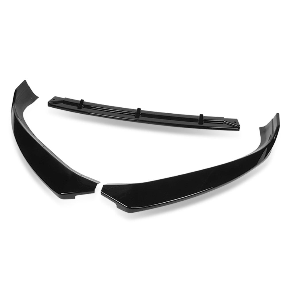 BFC Glossy Black Front Bumper Lip Wing Diffuser 16-20 Tesla Model S 27-BMPL-F595-PBK