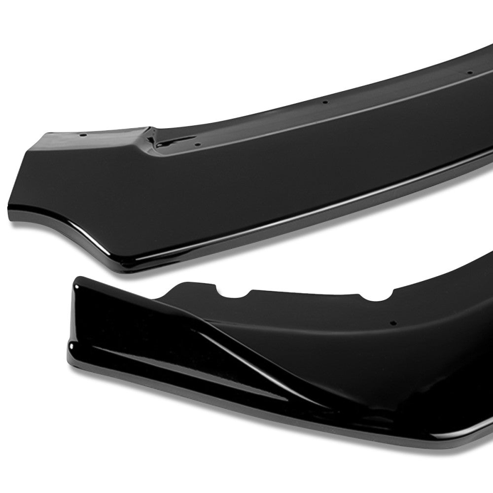 [Painted Gloss Black] Front Bumper Lip Guard Spoiler For 16-21 Honda Civic FC/FK