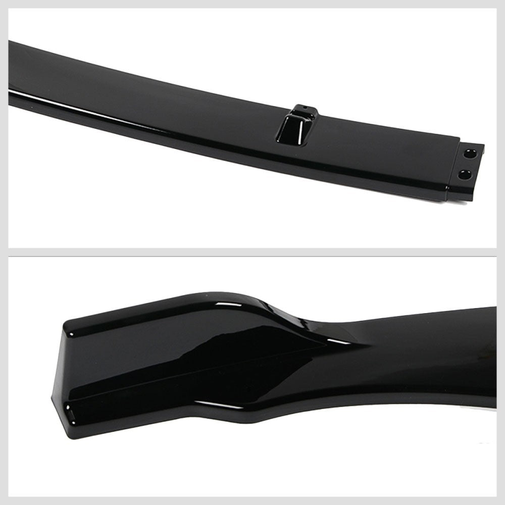 [Painted Gloss Black] Front Bumper Lip Body Kit For 18-20 Toyota Camry SE XSE
