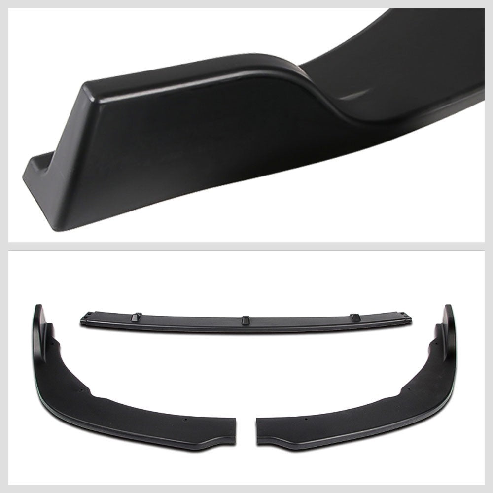 [Matte Black] Front Bumper Lip Guard Body Kit For 18-20 Toyota Camry SE XSE XV70