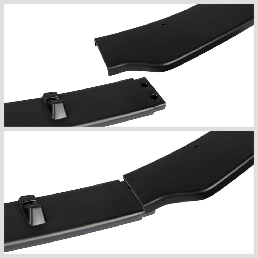 [Matte Black] Front Bumper Lip Guard Body Kit For 18-20 Toyota Camry SE XSE XV70