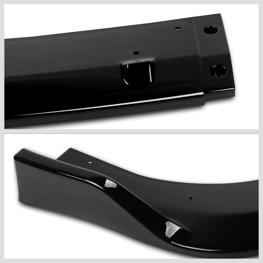 [Painted Gloss Black] Front Bumper Lip Guard For 18+ Honda Accord Sedan CV Gen10