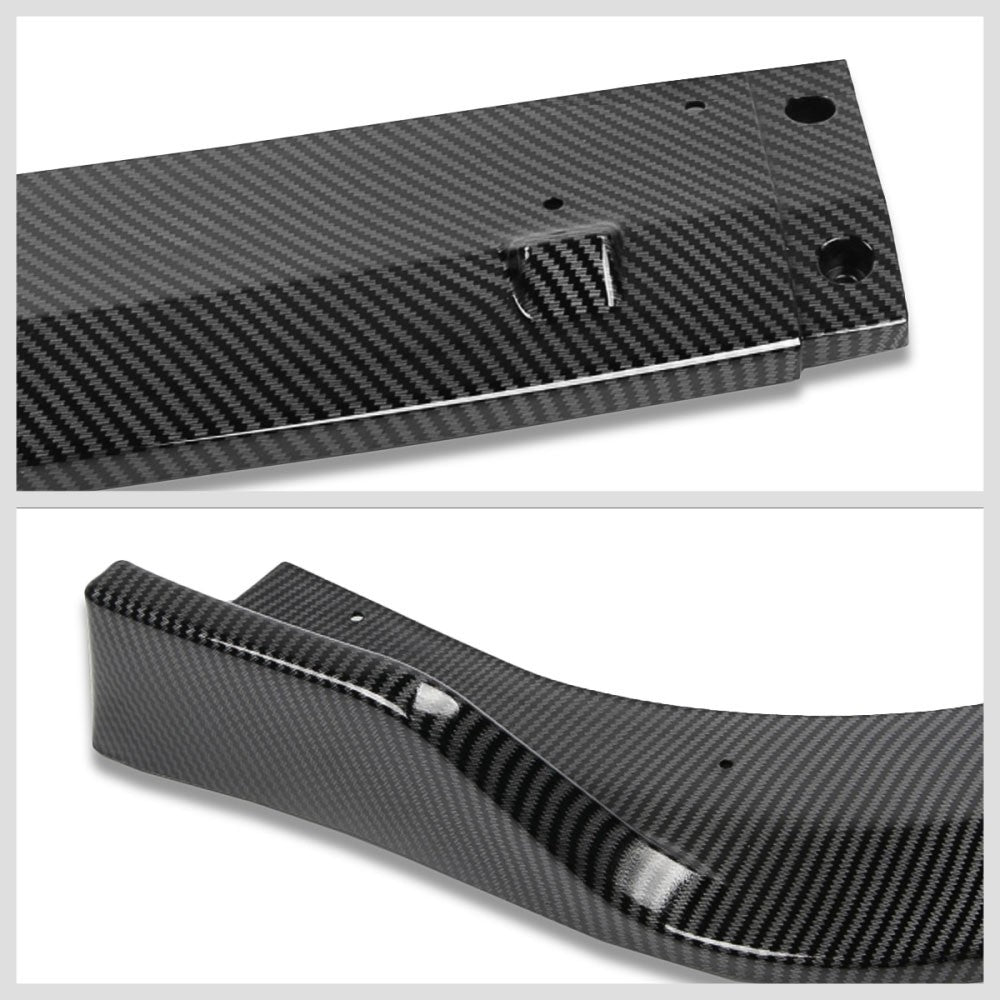 [Carbon Style Look] Front Bumper Lip Guard For 18+ Honda Accord Sedan CV Gen10