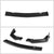 [Carbon Style Look] Front Bumper Lip For 14-17 Infiniti Q50 Sport Line Bumper