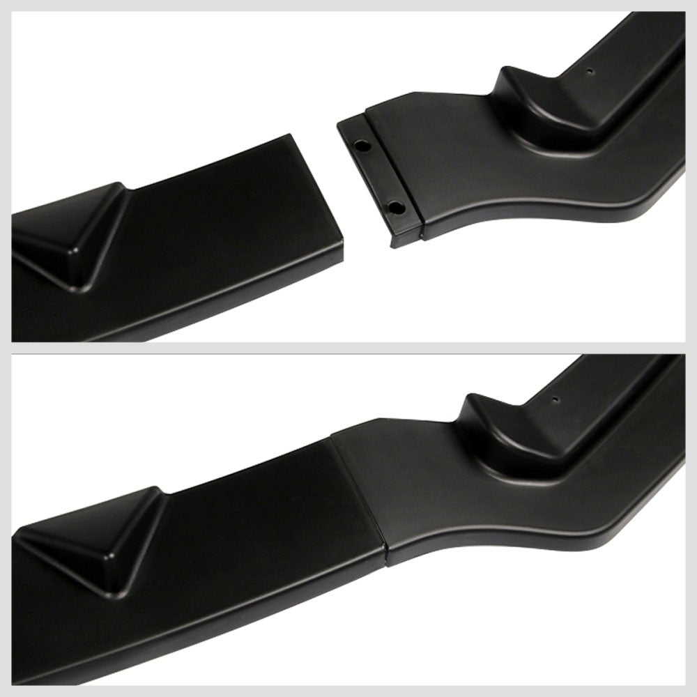 [Matte Black] Front Bumper Lip Guard For 14-17 Infiniti Q50 Sport Line Bumper