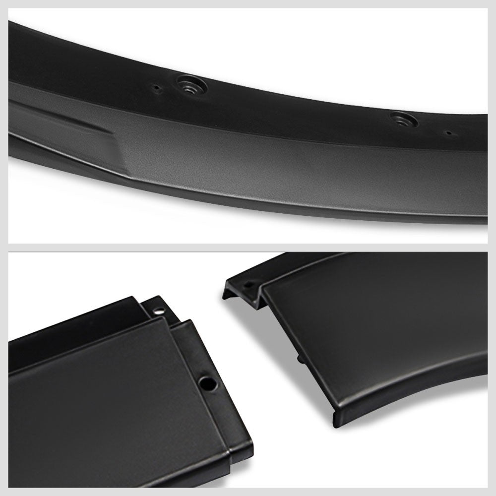 [Matte Black] Front Bumper Lip Chin Guard Body Kit For 15-17 Ford Mustang S550