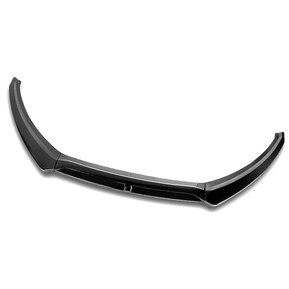 Painted Gloss Black Front Bumper Lip Body Kit 15-18 Ford Focus 27-BMPL-F-662-PBK