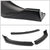 [Matte Black] Front Bumper Lip Chin Wing Guard Lower Body Kit For 14-18 Mazda 6