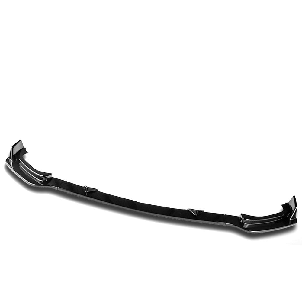 Painted Gloss Black Front Bumper Lip 14-17 Infiniti Q50 Non-Sport Model 27-BMPL-F-666-PBK