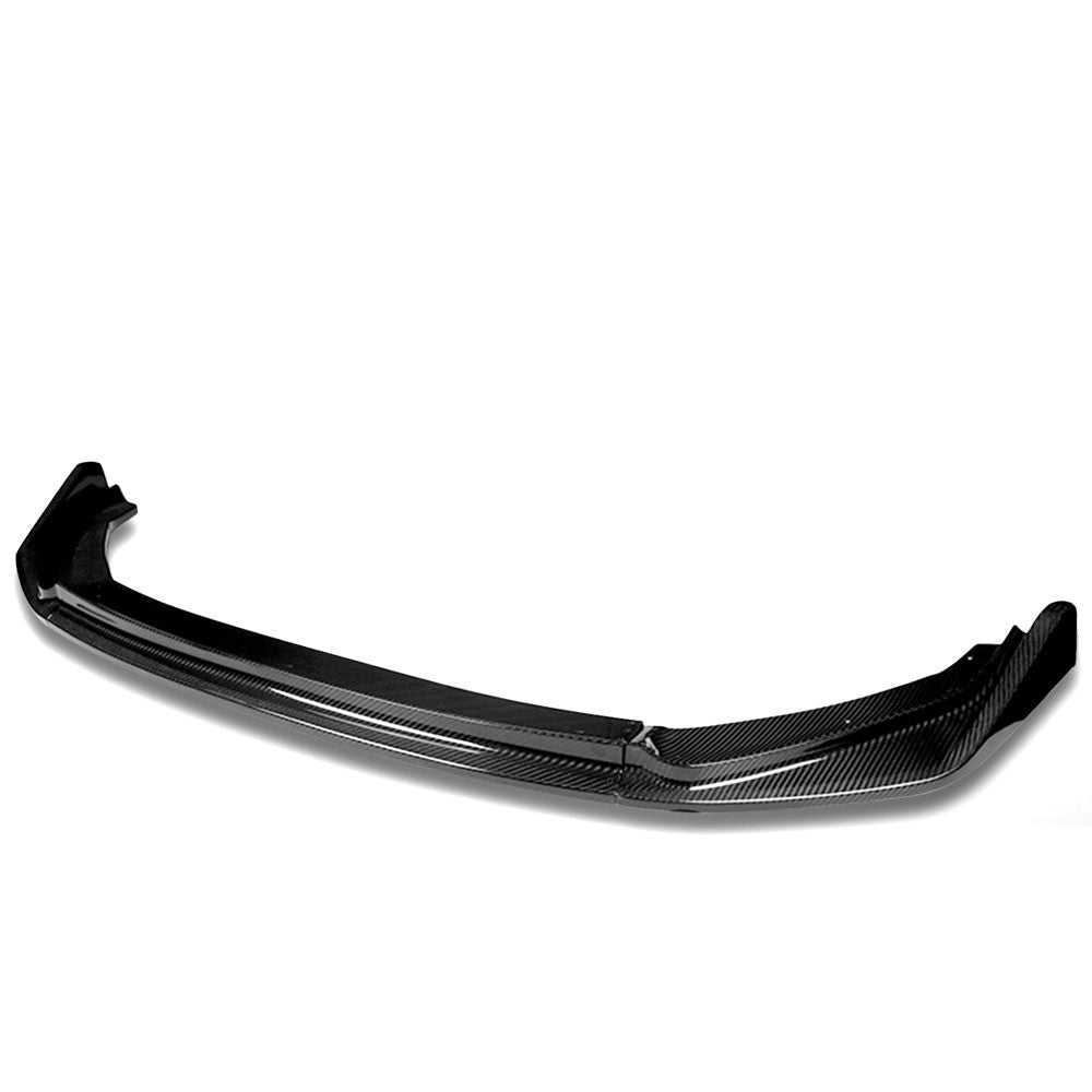 Real Glossy Carbon Fiber Front Bumper Lip Body Kit 14-17 Honda Fit 27-BMPL-F-669-R-RCF