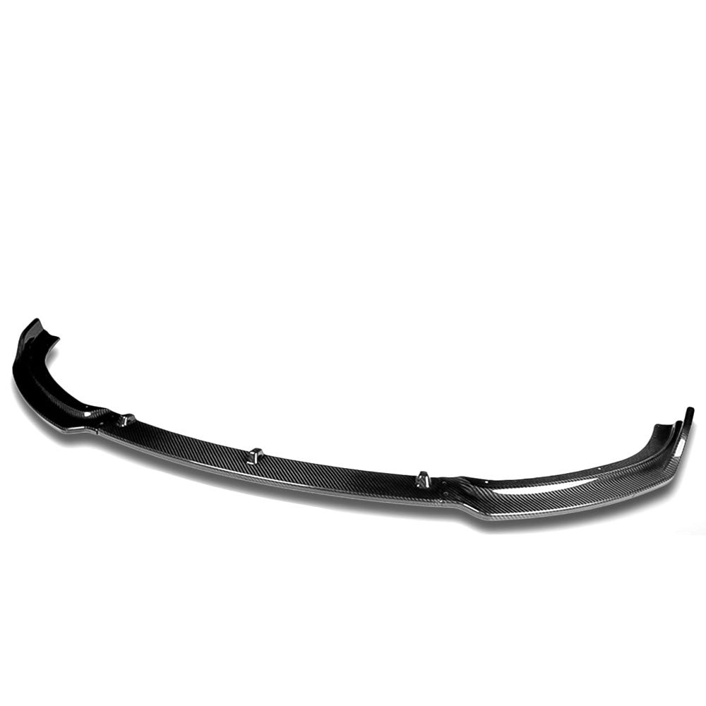 Real Glossy Carbon Fiber Front Bumper Lip 13-19 BMW F30 F31 F34 BaseBumper 27-BMPL-F-670-R-RCF