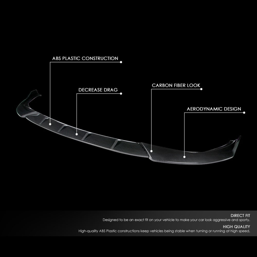 [Carbon Style Look] Front Bumper Lip For 19+ BMW G20 G28 3-Series M-Sport Bumper