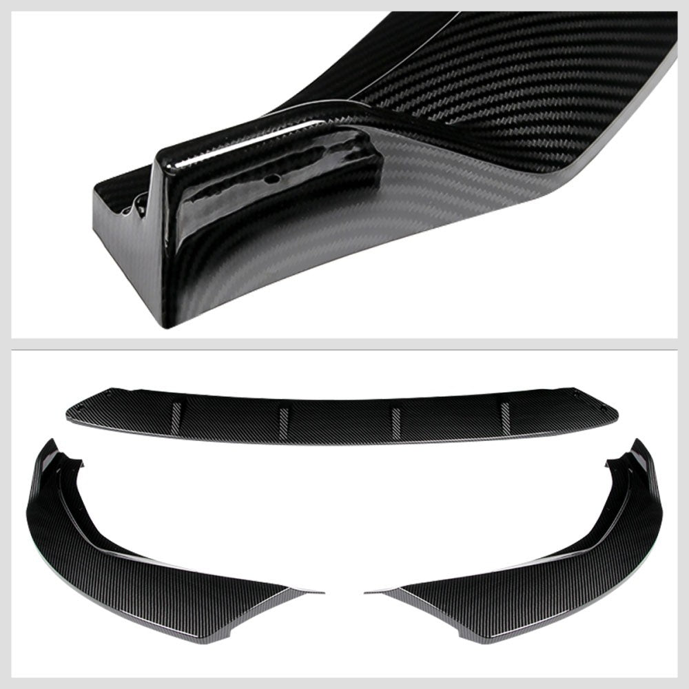 [Carbon Style Look] Front Bumper Lip For 19+ BMW G20 G28 3-Series M-Sport Bumper