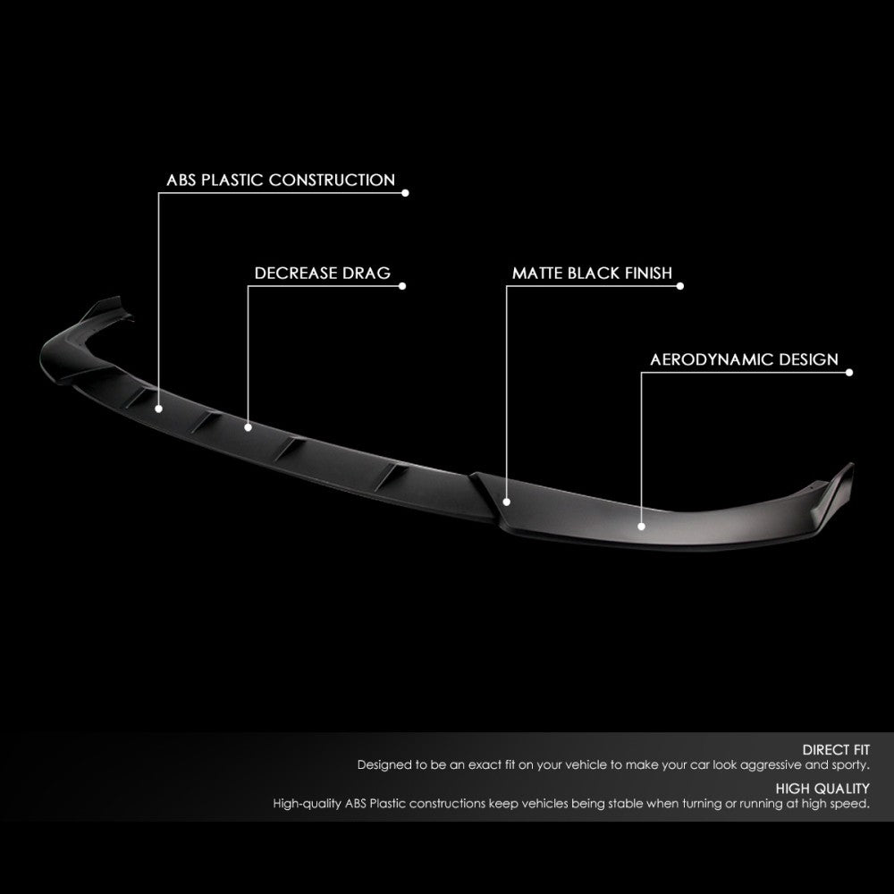 [Matte Black] Front Bumper Lip Guard For 19+ BMW G20 G28 3-Series M-Sport Bumper
