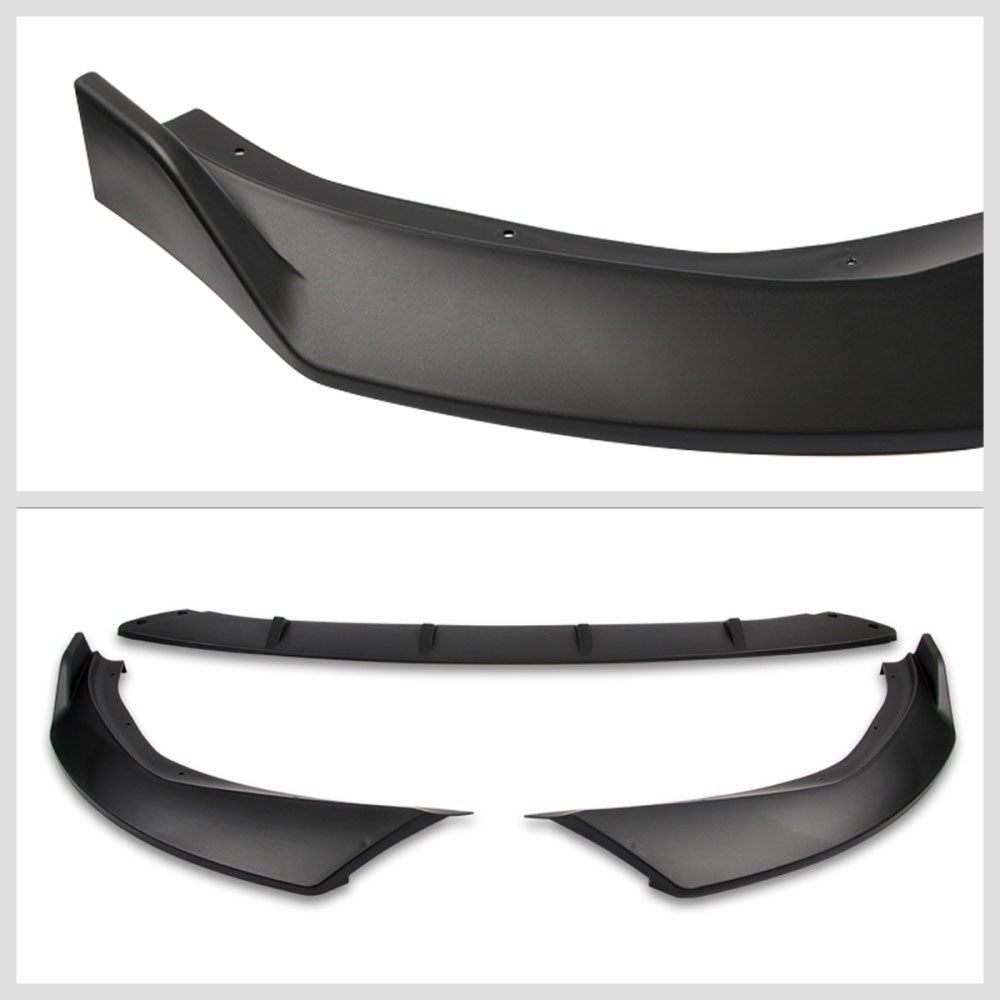 [Matte Black] Front Bumper Lip Guard For 19+ BMW G20 G28 3-Series M-Sport Bumper