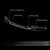 [Painted Gloss Black] Front Bumper Lip Chin For 12-18 BMW F30 F35 M-Sport Bumper