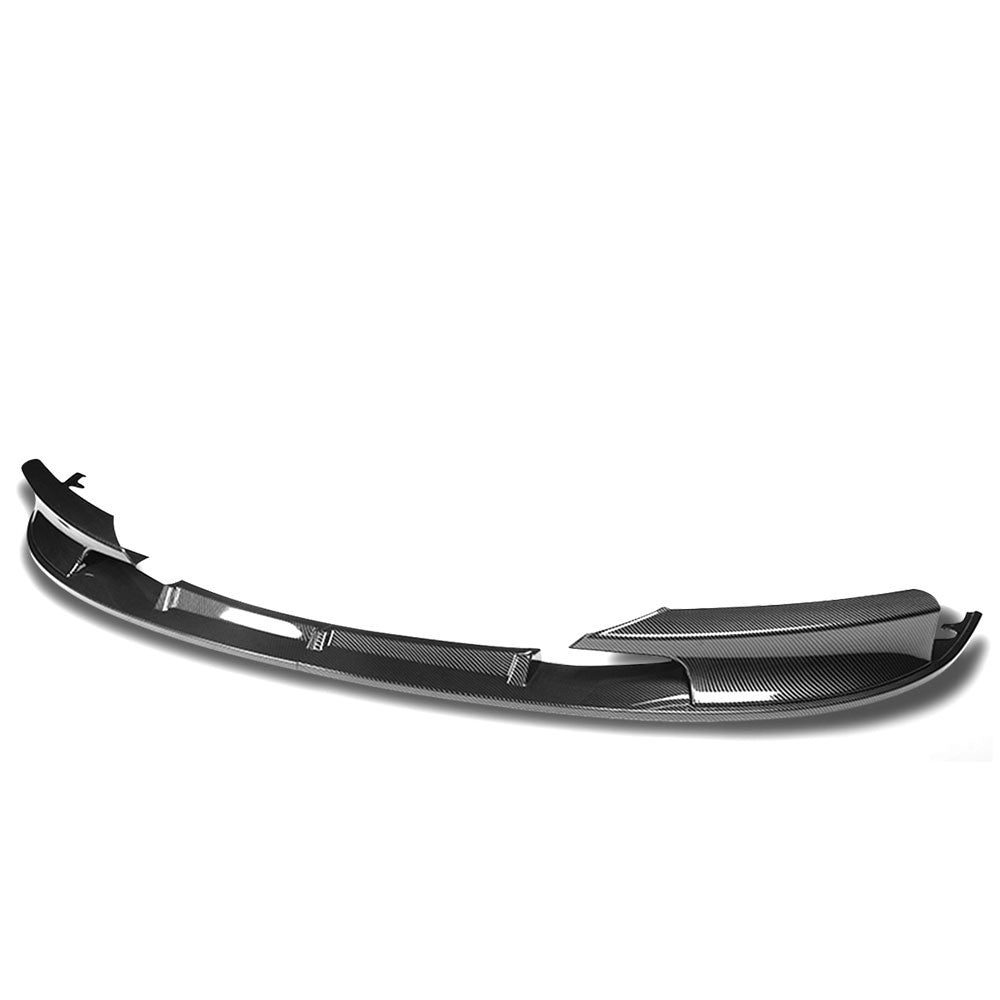 Real Glossy Carbon Fiber Front Bumper Lip 12-18 BMW F30 F35 M-Sport Bumper 27-BMPL-F-673-R-RCF